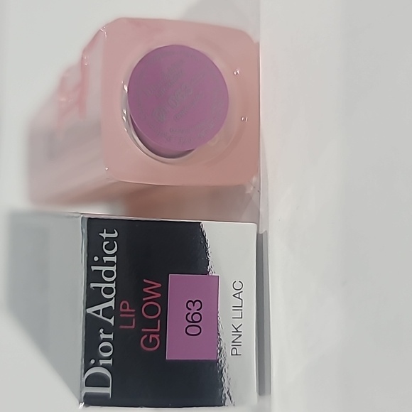 NIB 💚 Dior 063 PINK LILAC Dior Addict Lip Glow ✔️ NEW IN BOX - Picture 7 of 8